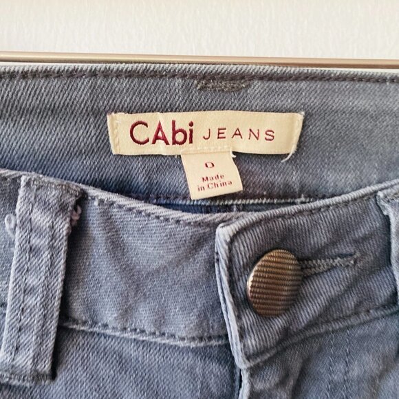 CAbi Jeans Gray Wash Bree Skinny Fit Style #326 - Picture 3 of 5